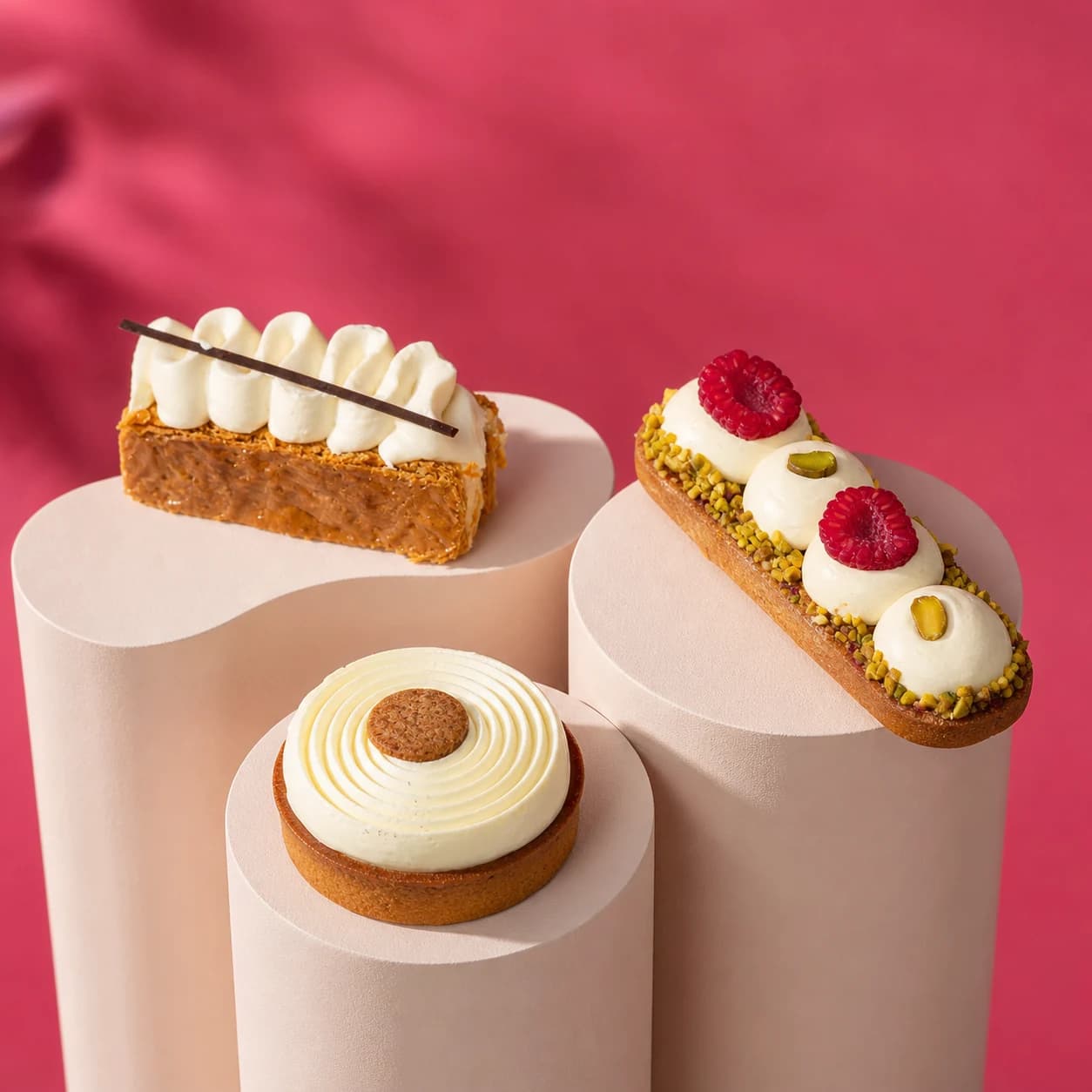 Sélection de pâtisseries Tema’s Cake